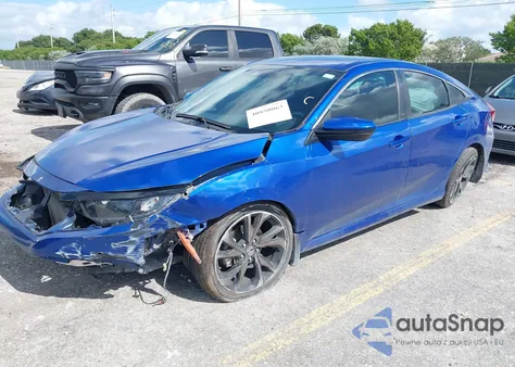 2020 Honda Civic Sport from USA, damaged, VIN 2HGFC2F8XLH582216